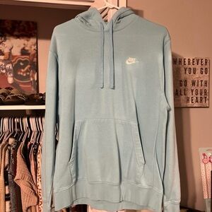 Nike Men's Sky Blue Hoodie
